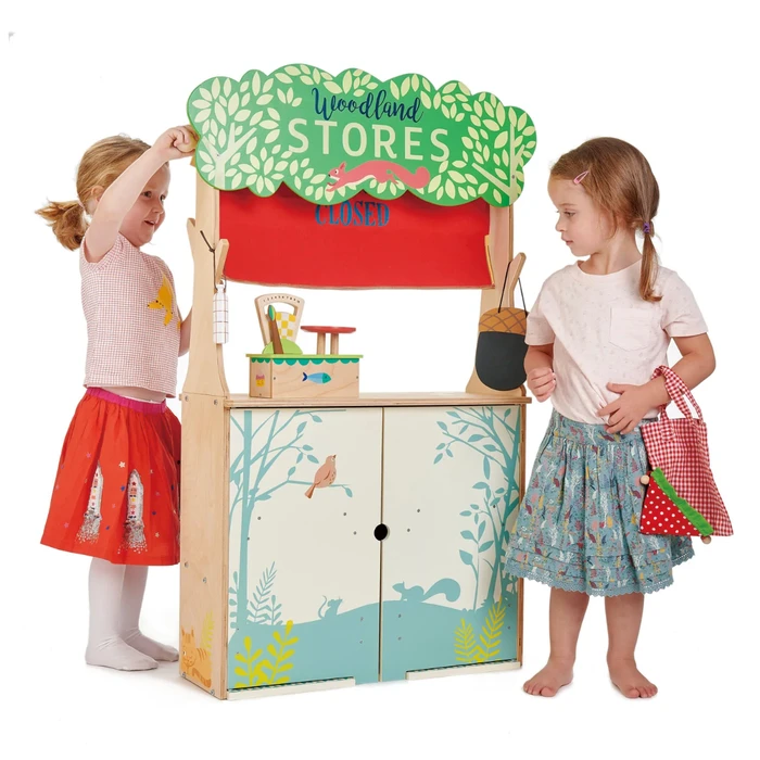 Tender Leaf 2-in-1 Puppentheater Und Kaufladen 6 Tender Leaf 2-in-1 Puppentheater Und Kaufladen – Bild 6