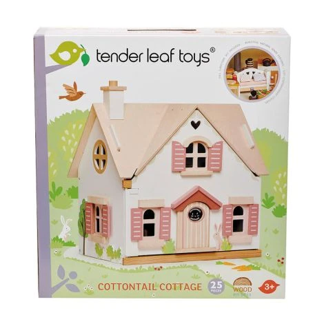Tender Leaf Toys Puppenhaus Cottontail 3 Tender Leaf Toys Puppenhaus Cottontail – Bild 3