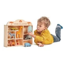 Tender Leaf Toys Tiere Safari Im Setzkasten -Tender Leaf 7508475 1 d