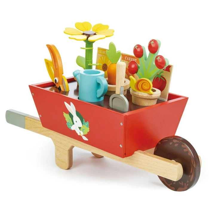 Tender Leaf Schubkarre Für Kleine Gartenfans 1 Tender Leaf Schubkarre Für Kleine Gartenfans