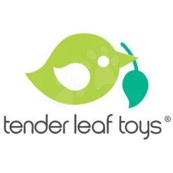 Magnetbaukasten Aus Holz Primary Magblocs Tender Leaf Toys 10 Natürliche Geometrische Würfel In Einer Tasche -Tender Leaf logo tender leaf tender leaf 186