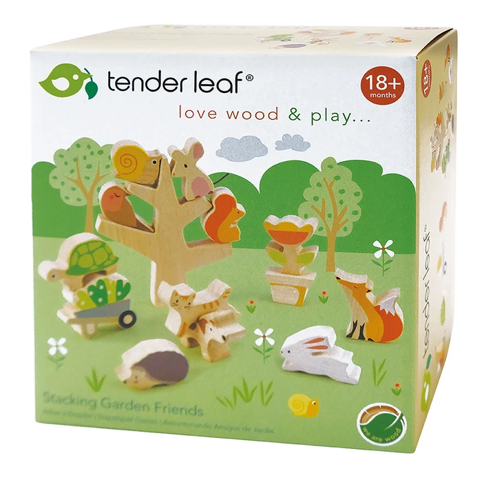 Tender Leaf Stapeltiere - Garten, 13 Teile – Bild 7