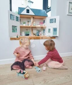 Puppenhaus Aus Holz Dovetail House Tender Leaf Toys Ultra Stylisch Mit 6 Zimmern Und Parkettboden Ohne Möbel Und Figuren 17 Puppenhaus Aus Holz Dovetail House Tender Leaf Toys Ultra Stylisch Mit 6 Zimmern Und Parkettboden Ohne Möbel Und Figuren -Tender Leaf tl8125 g tender leaf dovetail house