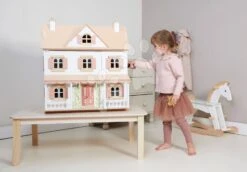 Holzspielhaus Für Eine Puppe Humming Bird House Tender Leaf Toys Exotischer Kolonialstil Mit 4 Zimmern TL8127 -Tender Leaf tl8127 d tender leaf domcek