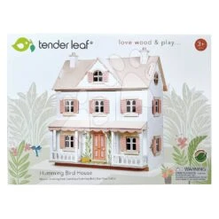 Holzspielhaus Für Eine Puppe Humming Bird House Tender Leaf Toys Exotischer Kolonialstil Mit 4 Zimmern TL8127 -Tender Leaf tl8127 j tender leaf domcek