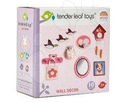 Hölzernes Wanddekor Wall Décor Tender Leaf Toys Zum Puppenhaus 10 Sorten