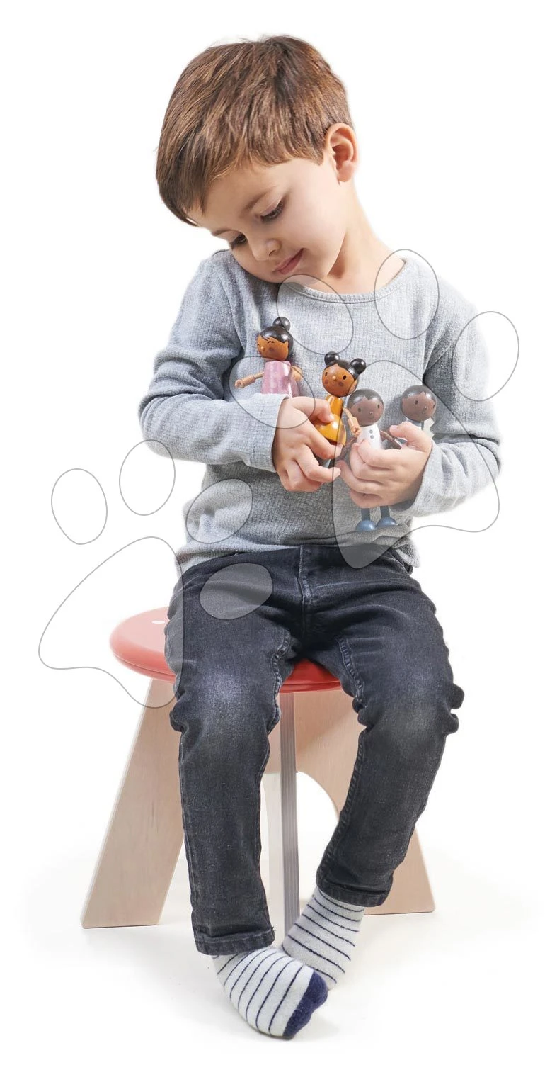 Multikulturelle Familie Aus Holz Humming Bird Doll Family Tender Leaf Toys 4 Figuren Mit Beweglichen Gliedern TL8191 2 Multikulturelle Familie Aus Holz Humming Bird Doll Family Tender Leaf Toys 4 Figuren Mit Beweglichen Gliedern TL8191 – Bild 2