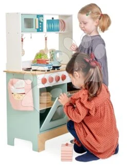 Holzküche Mit Kräutern Kitchen Range Tender Leaf Toys Mit Magnetfisch, Mikrowelle Und Herd Mit Sounds 9 Holzküche Mit Kräutern Kitchen Range Tender Leaf Toys Mit Magnetfisch, Mikrowelle Und Herd Mit Sounds -Tender Leaf tl8206 b tender leaf kitchen range