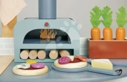 Holzküche Mit Pizzaofen La Fiamma Grand Kitchen Tender Leaf Toys Mit Reichhaltiger Ausstattung Und Einer Verlängerten Theke 101 Cm Hoch -Tender Leaf tl8207 j tender leaf kuchynka
