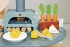 Holzküche Mit Pizzaofen La Fiamma Grand Kitchen Tender Leaf Toys Mit Reichhaltiger Ausstattung Und Einer Verlängerten Theke 101 Cm Hoch -Tender Leaf tl8207 k tender leaf kuchynka