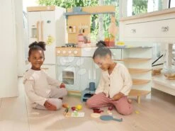 Holzküche Mit Pizzaofen La Fiamma Grand Kitchen Tender Leaf Toys Mit Reichhaltiger Ausstattung Und Einer Verlängerten Theke 101 Cm Hoch -Tender Leaf tl8207 n tender leaf kuchynka