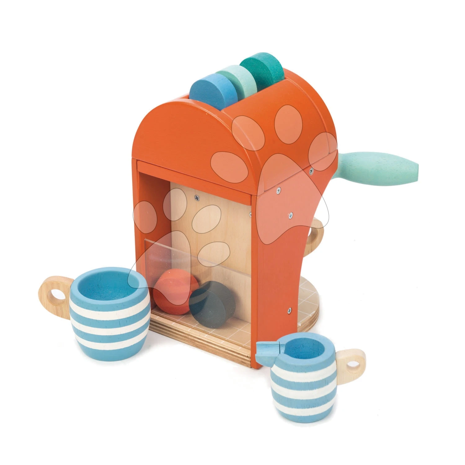 Espressomaschine Aus Holz Tender Leaf Toys 10-teiliges Set Mit 5 Kapseln 2 Tassen Und Einem Milchbehälter 1 Espressomaschine Aus Holz Tender Leaf Toys 10-teiliges Set Mit 5 Kapseln 2 Tassen Und Einem Milchbehälter