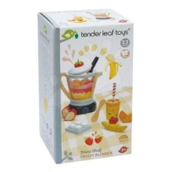 Holzmixer Fruity Blender Tender Leaf Toys Mit Tasse, Früchten Und Eiswürfeln -Tender Leaf tl8229 d tender leaf fruity blender