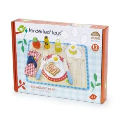Holztablett Mit Frühstück Breakfast Tray Tender Leaf Toys 12-teiliges Set Mit Teller Und Besteck 7 Holztablett Mit Frühstück Breakfast Tray Tender Leaf Toys 12-teiliges Set Mit Teller Und Besteck -Tender Leaf tl8232 d tender leaf breakfast tray