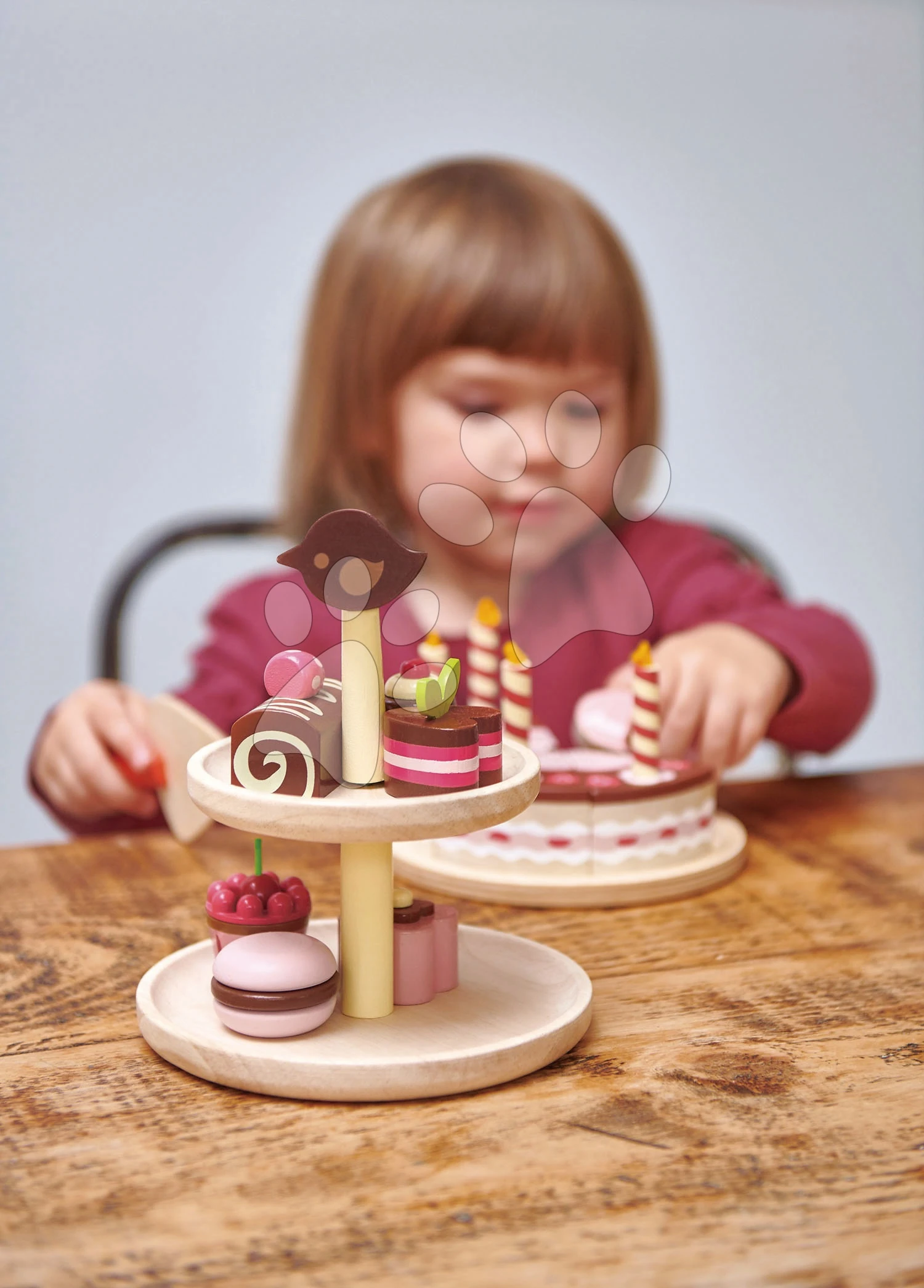 Schokoladenkuchen Aus Holz Chocolate Bonbons Tender Leaf Toys Mit Ständer Und Duftenden Desserts 3 Schokoladenkuchen Aus Holz Chocolate Bonbons Tender Leaf Toys Mit Ständer Und Duftenden Desserts – Bild 3