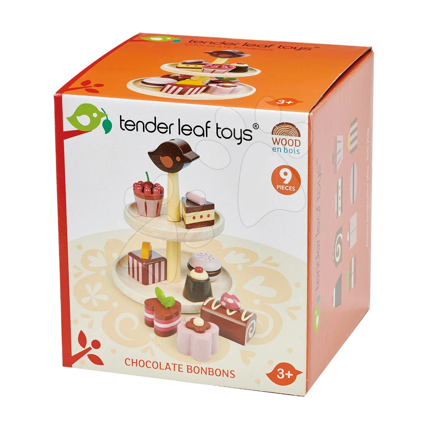 Schokoladenkuchen Aus Holz Chocolate Bonbons Tender Leaf Toys Mit Ständer Und Duftenden Desserts 5 Schokoladenkuchen Aus Holz Chocolate Bonbons Tender Leaf Toys Mit Ständer Und Duftenden Desserts – Bild 5