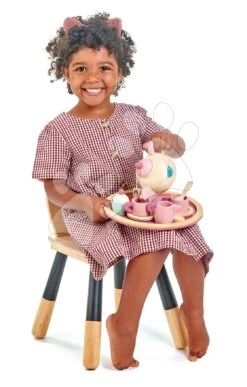 Teekanne Aus Holz Birdie Tea Set Tender Leaf Toys Auf Einem Tablett Mit Tassen Mit Teebeutel -Tender Leaf tl8239 i tender leaf birdie tea set