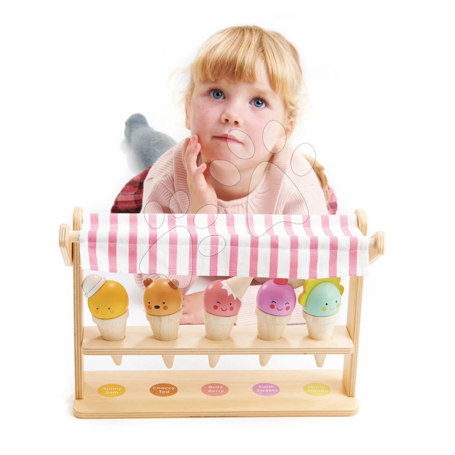 Eisdiele Aus Holz Scoops And Smiles Tender Leaf Toys 5 Eswaffeln-Sorten Mit Tieren 8 Eisdiele Aus Holz Scoops And Smiles Tender Leaf Toys 5 Eswaffeln-Sorten Mit Tieren – Bild 8