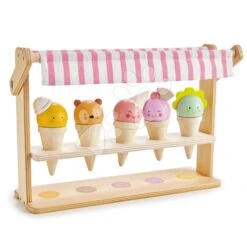 Eisdiele Aus Holz Scoops And Smiles Tender Leaf Toys 5 Eswaffeln-Sorten Mit Tieren 12 Eisdiele Aus Holz Scoops And Smiles Tender Leaf Toys 5 Eswaffeln-Sorten Mit Tieren -Tender Leaf tl8243 h tender leaf zmrzlina