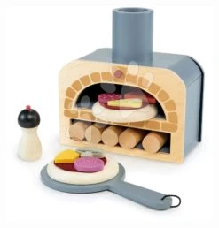 Pizzaofen Aus Holz Make Me A Pizza! Tender Leaf Toys Mit Holzscheiten Und Zutaten Ab 3 Jahren TL8244