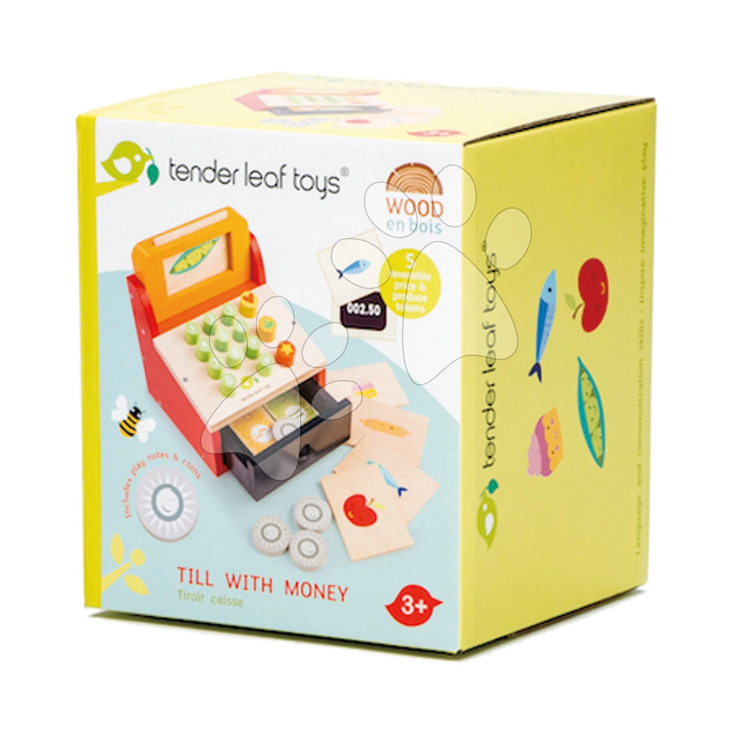 Kasse Aus Holz Till With Money Tender Leaf Toys Mit 5 Lebensmitteln Und Geld 2 Kasse Aus Holz Till With Money Tender Leaf Toys Mit 5 Lebensmitteln Und Geld – Bild 2