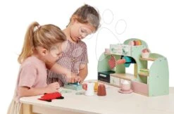 Zahlungstor Aus Holz Play Pay Pack Tender Leaf Toys Mit Geldbörse Und Karten Mit Münzen