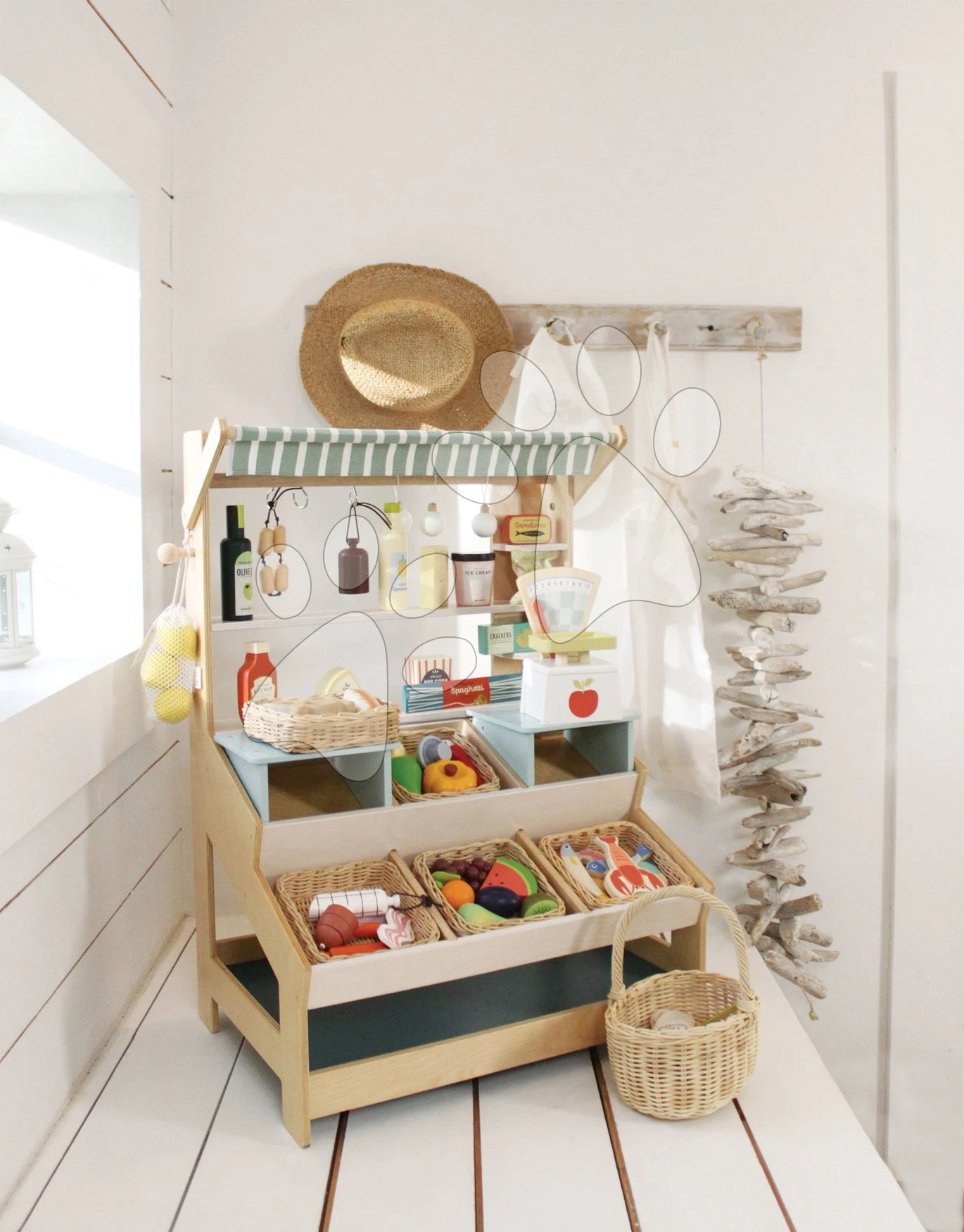 Holzladen Mit Den Lampen General Stores Tender Leaf Toys Mit Tasche Und Regalen 2 Holzladen Mit Den Lampen General Stores Tender Leaf Toys Mit Tasche Und Regalen – Bild 2