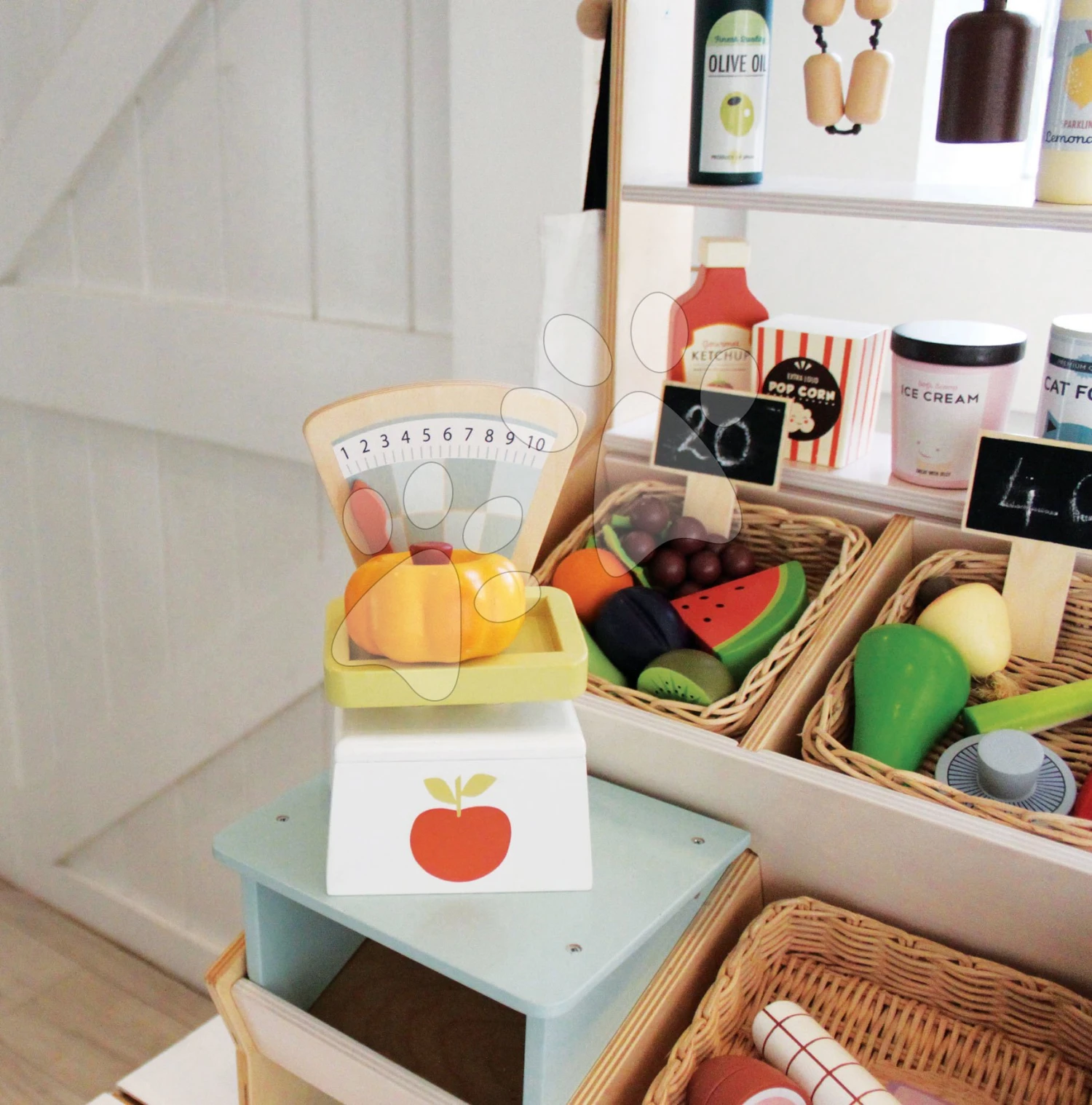 Holzwaage Market Scales Tender Leaf Toys Zum Wiegen Von Lebensmitteln 2 Holzwaage Market Scales Tender Leaf Toys Zum Wiegen Von Lebensmitteln – Bild 2