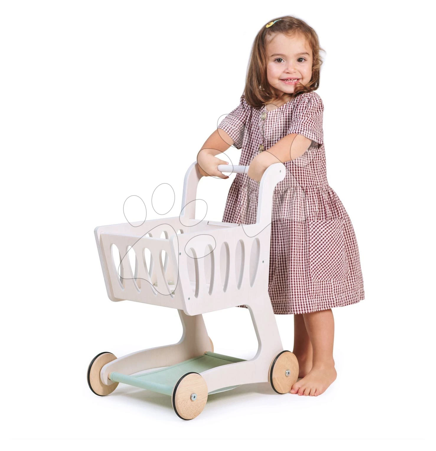 Einkaufswagen Aus Holz Shopping Cart Tender Leaf Toys Mit Fach Und Tafel TL8261 2 Einkaufswagen Aus Holz Shopping Cart Tender Leaf Toys Mit Fach Und Tafel TL8261 – Bild 2