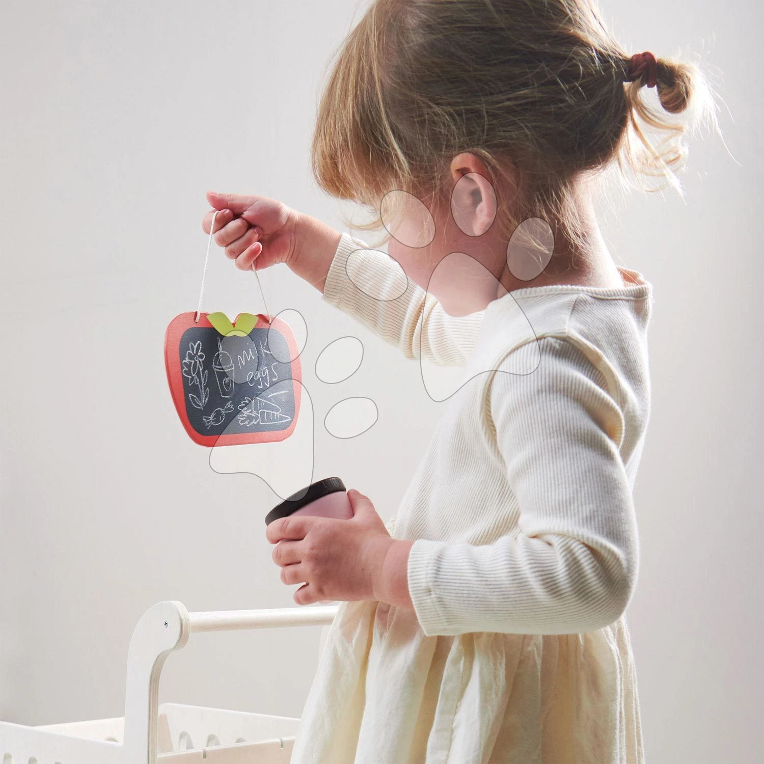 Einkaufswagen Aus Holz Shopping Cart Tender Leaf Toys Mit Fach Und Tafel TL8261 5 Einkaufswagen Aus Holz Shopping Cart Tender Leaf Toys Mit Fach Und Tafel TL8261 – Bild 5