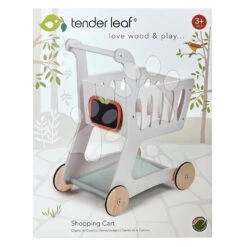 Einkaufswagen Aus Holz Shopping Cart Tender Leaf Toys Mit Fach Und Tafel TL8261 15 Einkaufswagen Aus Holz Shopping Cart Tender Leaf Toys Mit Fach Und Tafel TL8261 -Tender Leaf tl8261 h tender leaf nakupny kosik
