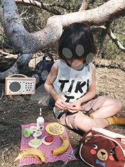 Holzset Für Einen Ausflug Little Bear's Picnic Tender Leaf Toys Mit Tasche Und Lebensmitteln -Tender Leaf tl8276 j tender leaf lite bear s picnic