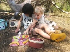 Holzset Für Einen Ausflug Little Bear's Picnic Tender Leaf Toys Mit Tasche Und Lebensmitteln -Tender Leaf tl8276 k tender leaf lite bear s picnic