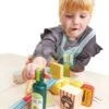 Lebensmittel Aus Holz Supermarket Grocery Set Tender Leaf Toys Lebensmittel Zitronen Und Sardinen