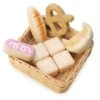 Holzkorb Mit Backwaren Bread Basket Tender Leaf Toys Brot Und Brötchen