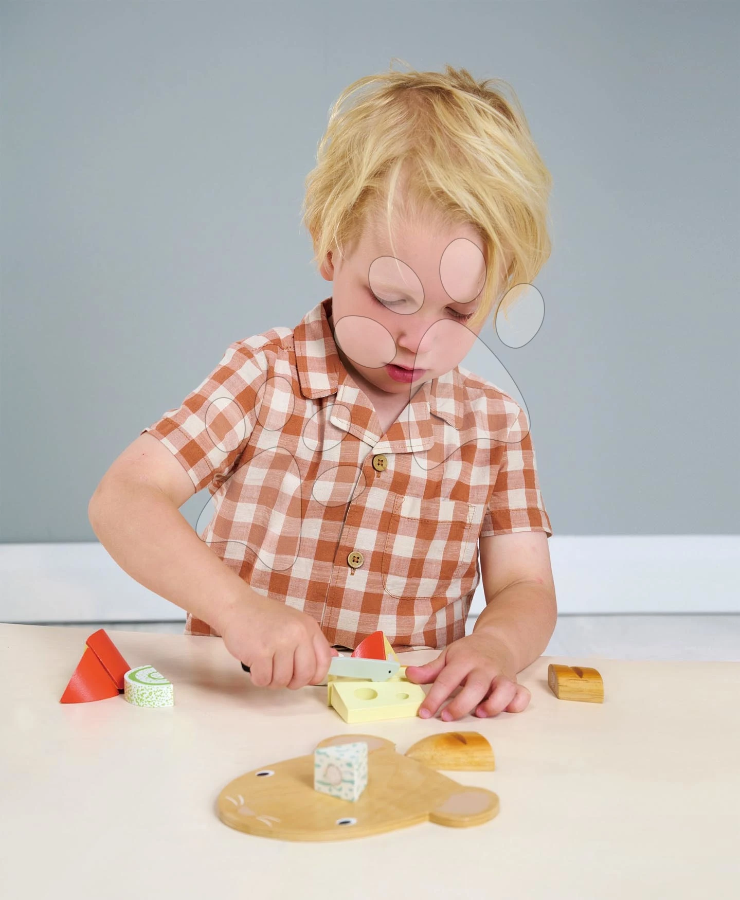 Holzbrett Mit Käse Cheese Chopping Board Tender Leaf Toys Mit Einem Messer Ab 24 Monaten TL8293 2 Holzbrett Mit Käse Cheese Chopping Board Tender Leaf Toys Mit Einem Messer Ab 24 Monaten TL8293 – Bild 2