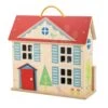 Puppenhaus Aus Holz Dolls House Tender Leaf Toys Hase Aus Holz In Einem Kleinen Haus