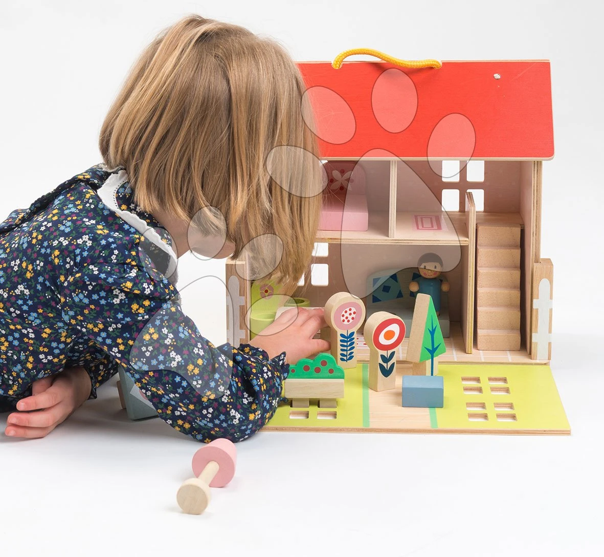 Puppenhaus Aus Holz Dolls House Tender Leaf Toys Hase Aus Holz In Einem Kleinen Haus 4 Puppenhaus Aus Holz Dolls House Tender Leaf Toys Hase Aus Holz In Einem Kleinen Haus – Bild 4