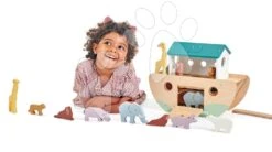 Arche Noah Aus Holz Mit Tieren Noah's Wooden Ark Tender Leaf Toys 10 Tierpaare