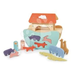 Kleine Arche Noah Aus Holz Little Noah's Ark Tender Leaf Toys Und 6 Tierpaare Ab 24 Monaten TL8307 11 Kleine Arche Noah Aus Holz Little Noah's Ark Tender Leaf Toys Und 6 Tierpaare Ab 24 Monaten TL8307 -Tender Leaf tl8307 d tender leaf archa