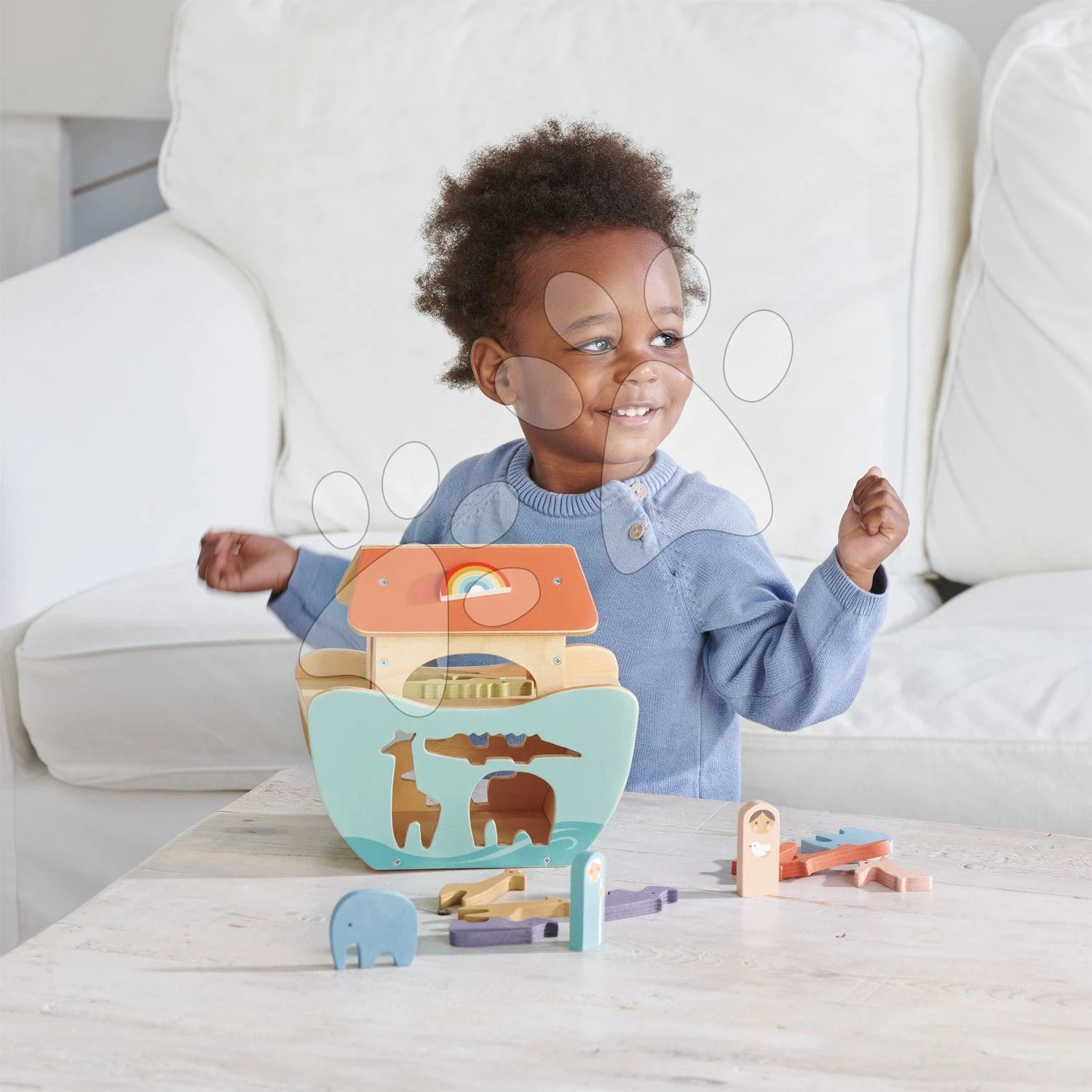 Kleine Arche Noah Aus Holz Little Noah's Ark Tender Leaf Toys Und 6 Tierpaare Ab 24 Monaten TL8307 5 Kleine Arche Noah Aus Holz Little Noah's Ark Tender Leaf Toys Und 6 Tierpaare Ab 24 Monaten TL8307 – Bild 5