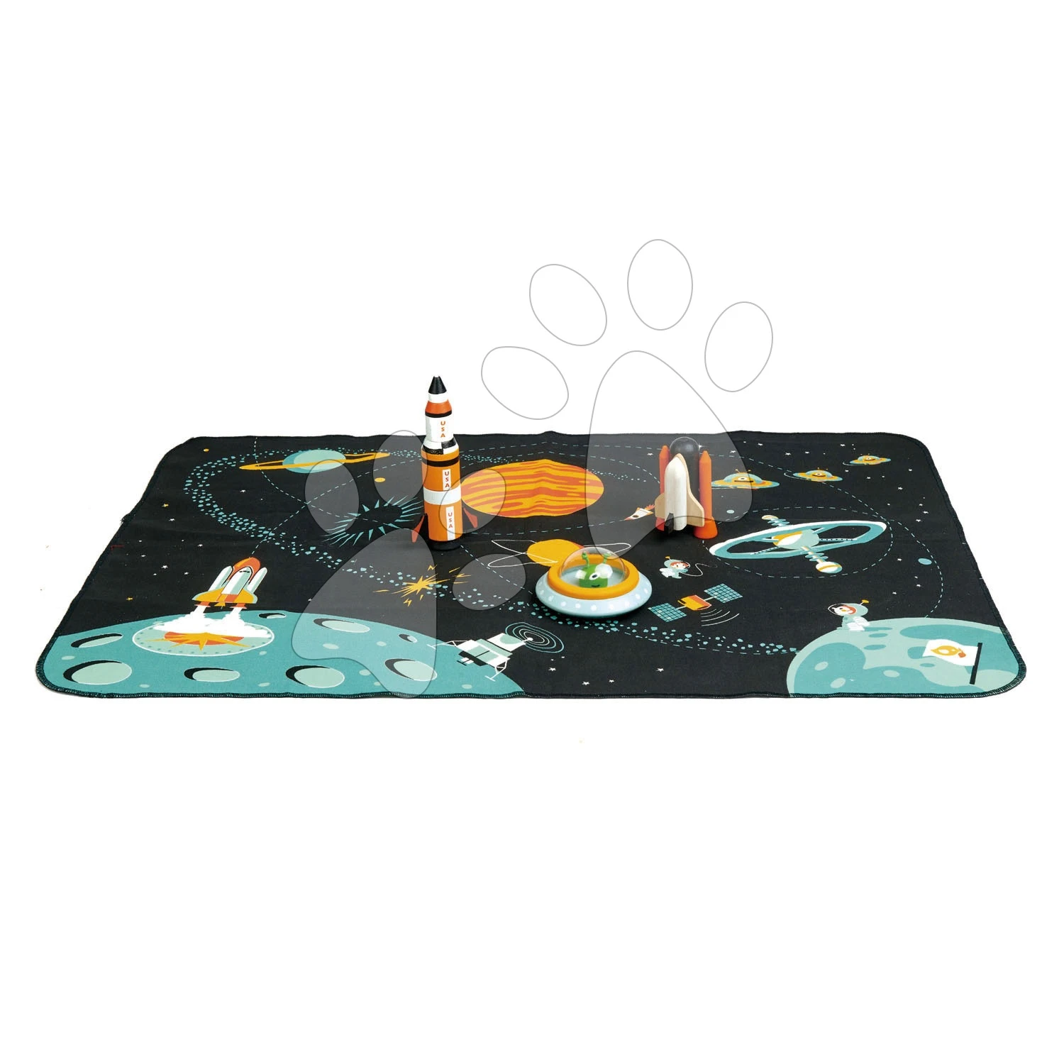 Abenteuer Im Weltraum Holz-Set Space Adventure Tender Leaf Toys Mit Einem Galaxypad 2 Abenteuer Im Weltraum Holz-Set Space Adventure Tender Leaf Toys Mit Einem Galaxypad – Bild 2