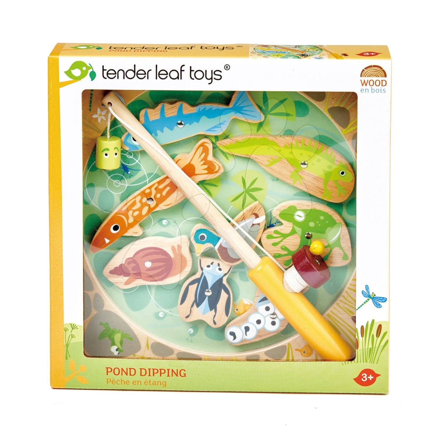 Magnetischer Fischer Aus Holz Pond Dipping Tender Leaf Toys Mit Angelrute Und 8 Magnettieren Am Teich 2 Magnetischer Fischer Aus Holz Pond Dipping Tender Leaf Toys Mit Angelrute Und 8 Magnettieren Am Teich – Bild 2