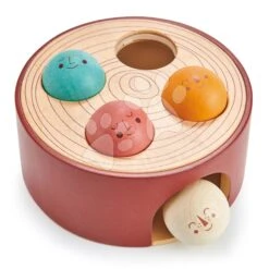 Holzhammer Woodpecker Für Kinder Game Tender Leaf Toys Mit Hammer Und 4 Bällen Ab 18 Monaten