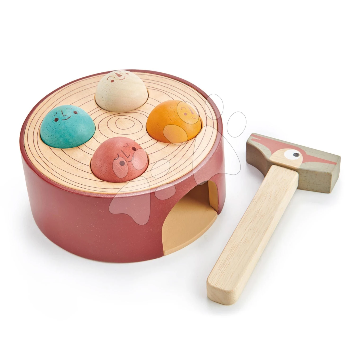 Holzhammer Woodpecker Für Kinder Game Tender Leaf Toys Mit Hammer Und 4 Bällen Ab 18 Monaten 5 Holzhammer Woodpecker Für Kinder Game Tender Leaf Toys Mit Hammer Und 4 Bällen Ab 18 Monaten – Bild 5