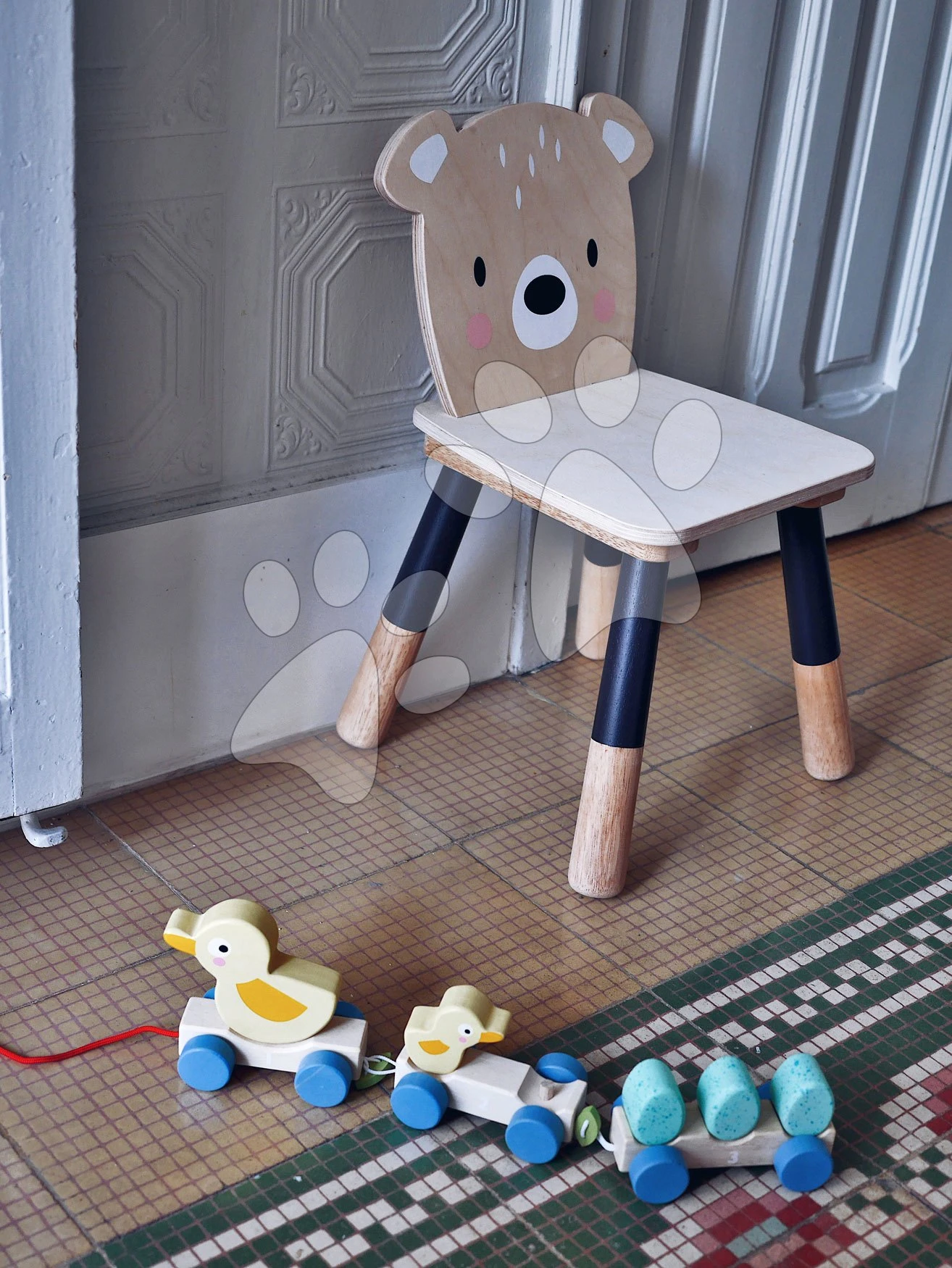 Holzzug Zum Nachziehen Pull Along Ducks Tender Leaf Toys Mit Enten Und Eiern Ab 18 Monaten 3 Holzzug Zum Nachziehen Pull Along Ducks Tender Leaf Toys Mit Enten Und Eiern Ab 18 Monaten – Bild 3