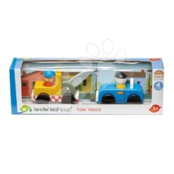 Abschleppwagen Aus Holz Mit Tow Truck Tender Leaf Toys Und Zwei Figuren -Tender Leaf tl8352 d tender leaf tow truck