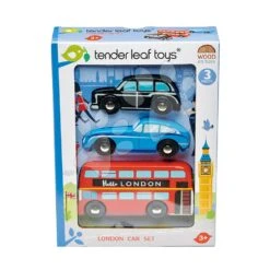 Stadtautos Aus Holz London Car Set Tender Leaf Toys London Bus Vintage Jaguar London Taxi 8 Stadtautos Aus Holz London Car Set Tender Leaf Toys London Bus Vintage Jaguar London Taxi -Tender Leaf tl8354 d tender leaf london car set