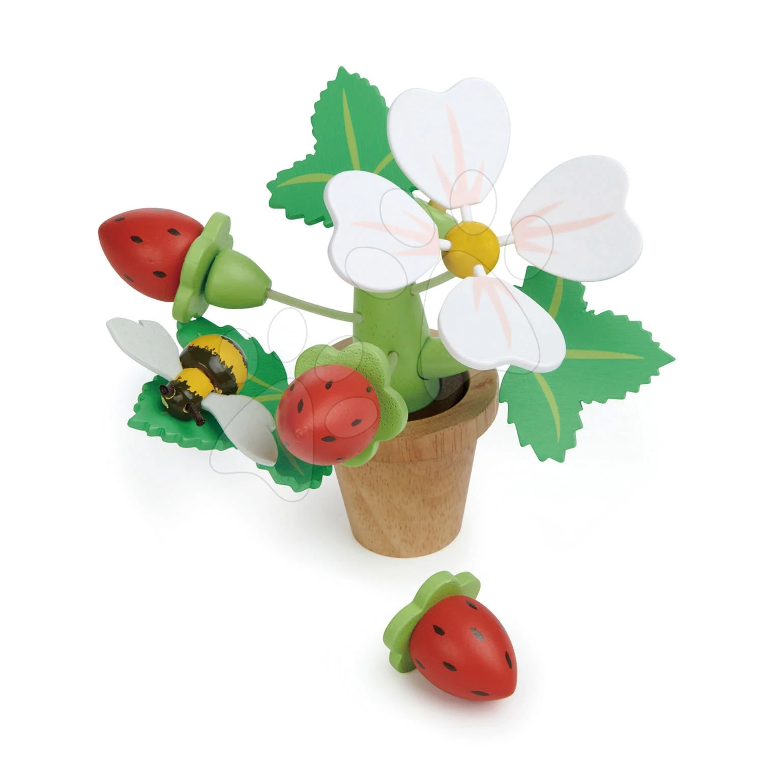 Erdbeeren Aus Holz In Einem Topf Strawberry Flower Pot Tender Leaf Toys Puzzle Mit Magnetischer Hummel 1 Erdbeeren Aus Holz In Einem Topf Strawberry Flower Pot Tender Leaf Toys Puzzle Mit Magnetischer Hummel