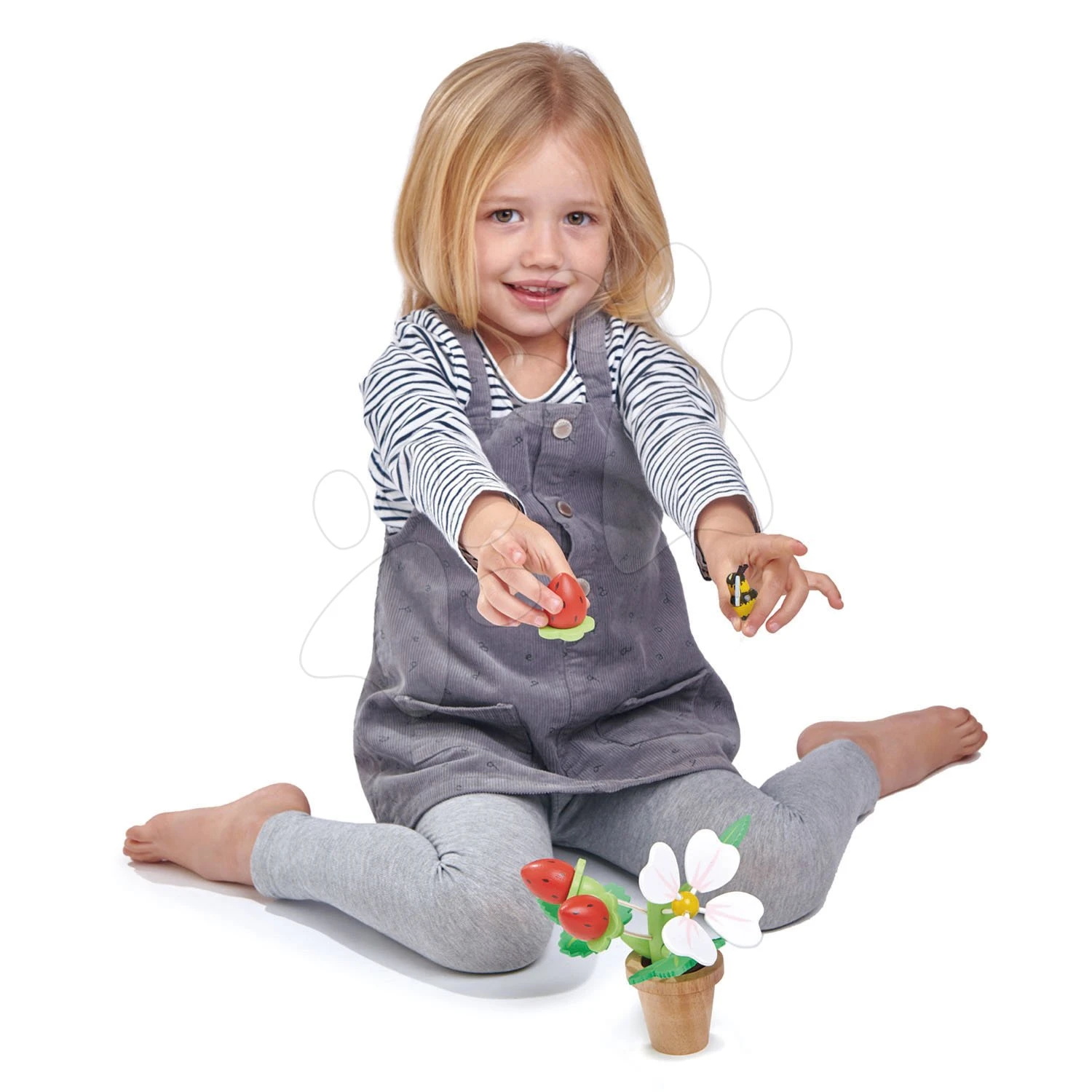 Erdbeeren Aus Holz In Einem Topf Strawberry Flower Pot Tender Leaf Toys Puzzle Mit Magnetischer Hummel 2 Erdbeeren Aus Holz In Einem Topf Strawberry Flower Pot Tender Leaf Toys Puzzle Mit Magnetischer Hummel – Bild 2